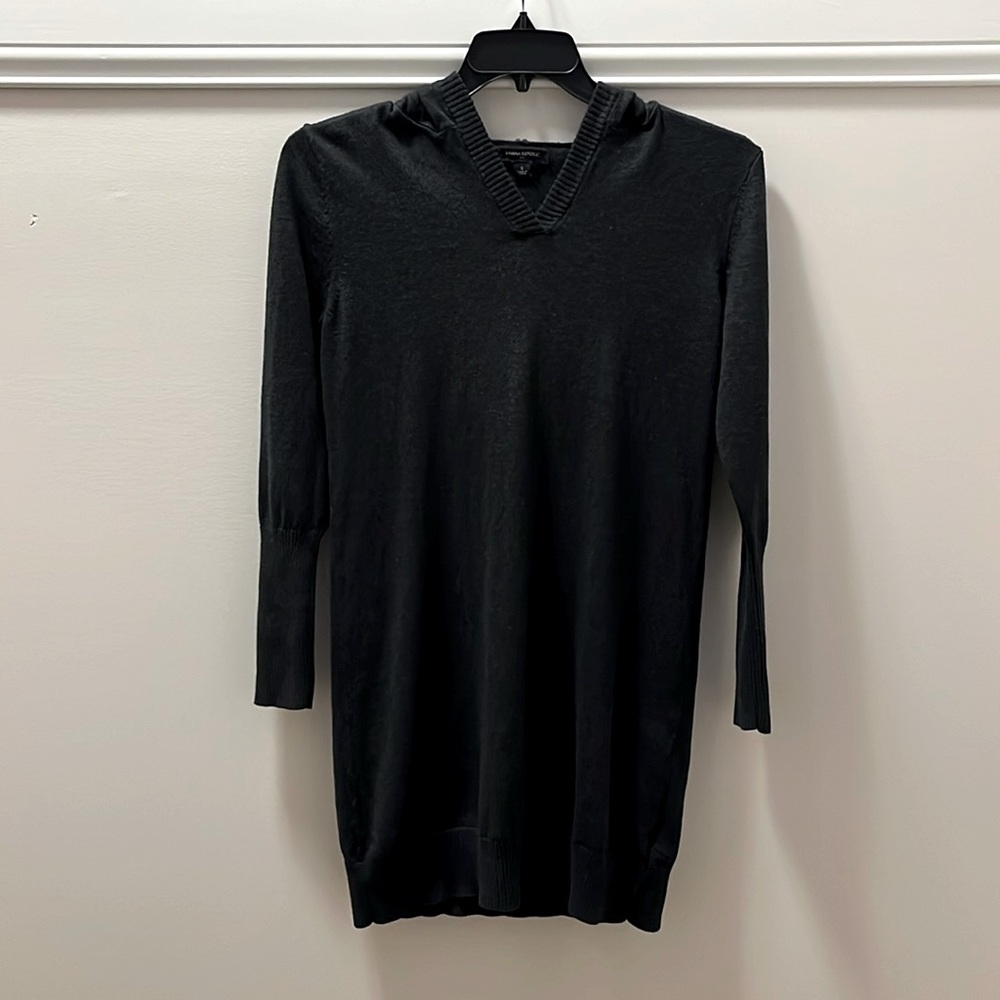 Women’s Banana Republic Hooded Sweater Tunic or Dress Size S